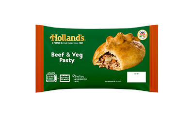 Beef and Vegetable Pasty